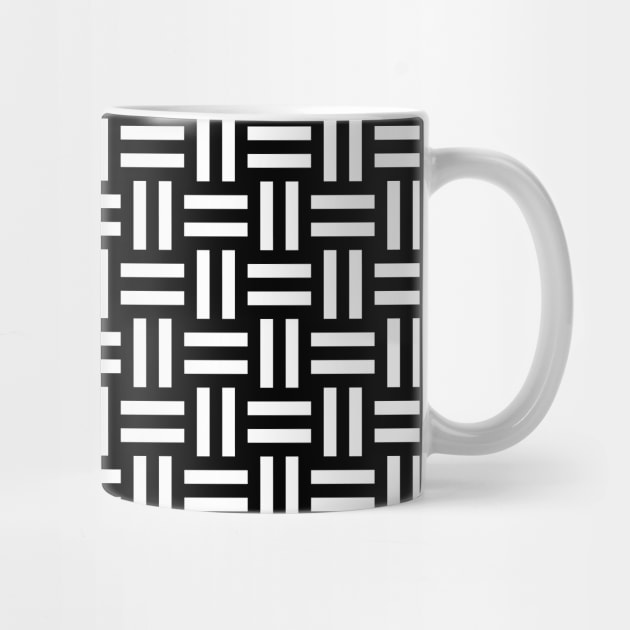 Abstract geometric pattern by kallyfactory